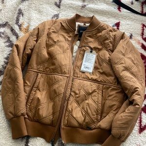 Prana Esla Bomber Jacket - Camel